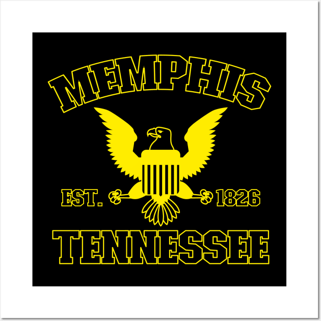 Memphis Tennessee Memphis TN Wall Art by TeeLogic